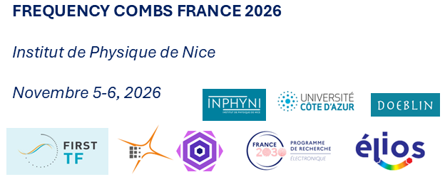 Frequency Comb France 2026